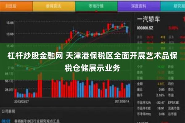 杠杆炒股金融网 天津港保税区全面开展艺术品保税仓储展示业务