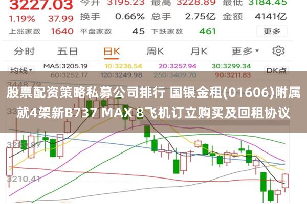 股票配资策略私募公司排行 国银金租(01606)附属就4架新